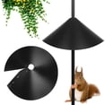 thumbnail image 3 of WEISIPU 12-18 inch Outdoor Squirrel Baffles for Bird Feeder Pole, Bird Houses for Outside Pole Mounted Squirrel Guard for Shepherd’s Hook, 3 of 6