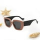 thumbnail image 3 of Gafas de sol unisex para hombre y mujer, con protección solar antiimpacto y estilo. Café, 3 of 8