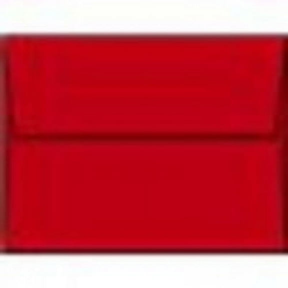 Limited Papers A9 Envelopes, 100 Piece, Red