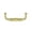 Polished Brass, variant on Deltana K4473U15 Colonial Wire Pull, 3" in Brushed Nickel