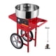 thumbnail image 1 of VEVOR Máquina electrica para hacer algodón de azúcar con carrito, 1000 W, comercial, con recipiente de acero inoxidable, cuchara para azúcar y cajón, perfecta para el hogar, cumpleaños de niños, 1 of 9