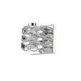 thumbnail image 1 of Dawson 1 Light Wall Sconce in Chrome with Clear Shade, 1 of 1