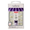 Nailene Artificial Glue-On Nails, Full Cover & Active Square, Glue Included, 216 Nails