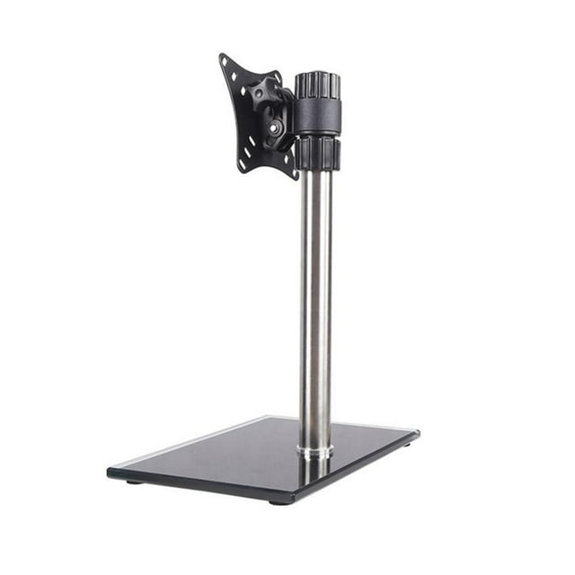 Support de Bureau pour Moniteur, Support Simple et Double pour Moniteur, Hauteur Ajustable, Support de Montage pour Moniteur, Support de Bureau, Support pour Écran Simple, Facile à Utiliser