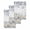 Gray, variant on Blue Beige Coastal Kitchen Dish Towels for Drying Dishes Set of 2, Beach Starfish Summer Eucalyptus Retro Waffle Weave Microfiber Hand Tea Bathroom Towels Quick Dry & Absorbent Towel 15.7x23.6