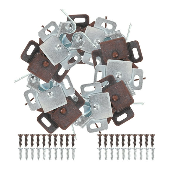 WORGEOUS 10 Sets Of Door Catches Hardware Catch Hardware Roller Catch Cabinet Latch Closet Latch Cabinet Door Catch Double Door Cabinet Ball Catch
