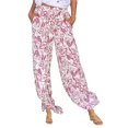 thumbnail image 2 of Utoimkio Women's Wide Leg Flowy Pants Summer Casual Loose High Waisted Lounge Pants for Women, 2 of 6
