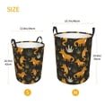 thumbnail image 3 of Fotbe Funny Fox by the Field Cesto de Ropa con Asas, Cesto Impermeable de Gran Capacidad, Bolsa de Lavado para Dormitorio, Cesto de Ropa con Ruedas y Asas-Medium, 3 of 6