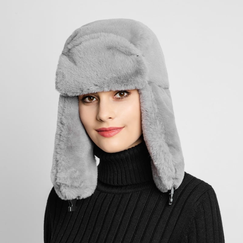 Women Earcuff Hat Winter Warm Earmuffs 