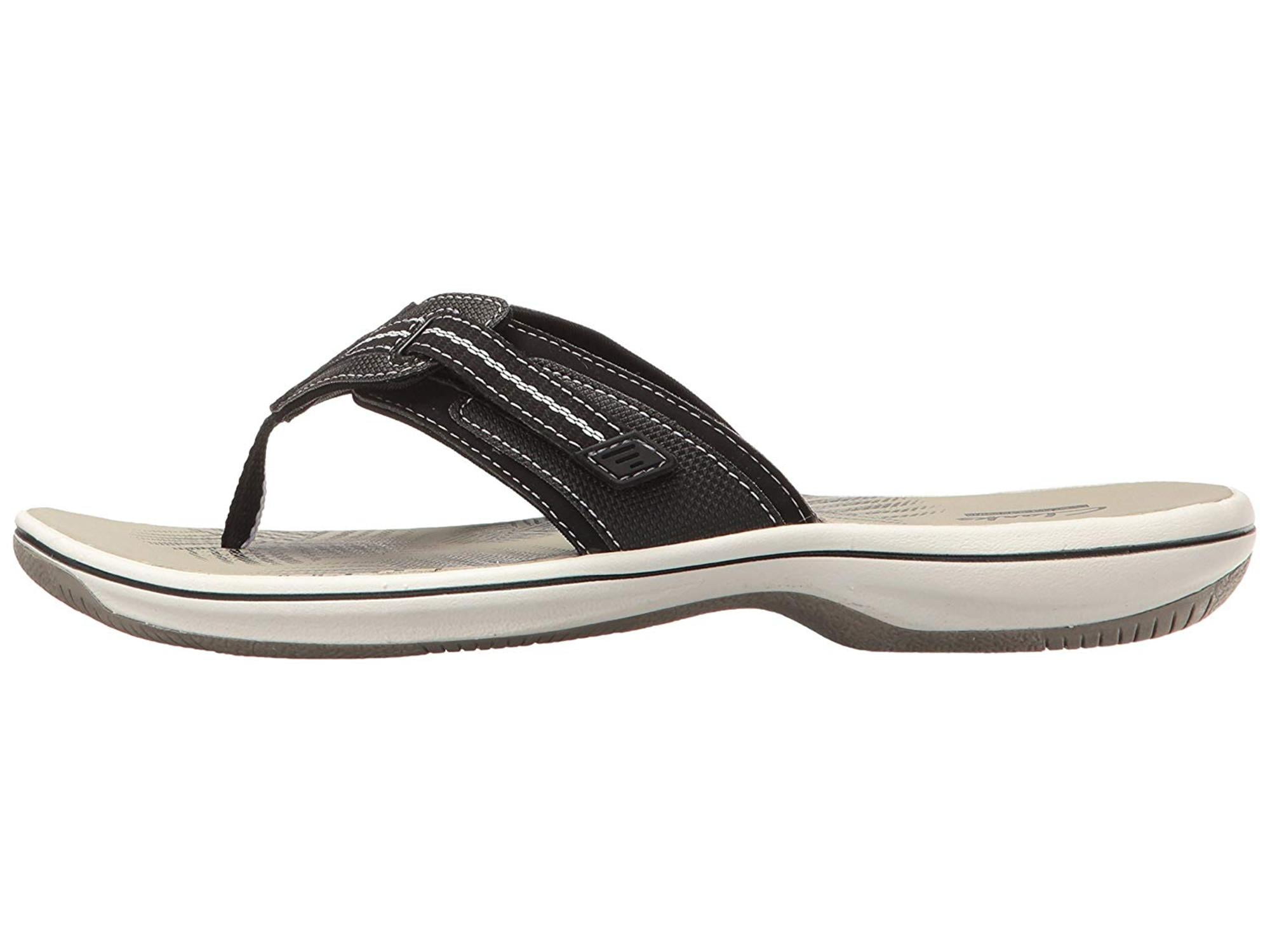 clarks collection flip flops
