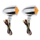 thumbnail image 1 of 1 luces indicadoras de señales para motocicleta, luces de conducción de apoyo, montaje universal Soledad Luces indicadoras ámbar, 1 of 10