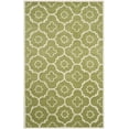 thumbnail image 2 of SAFAVIEH Chatham Diego Geometric Wool Area Rug, Green/Ivory, 6' x 9', 2 of 7