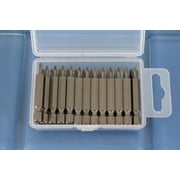 TEMO 25 pc PZ0 Pozi Drive Impact Ready 2 Inch (50 mm) Screwdriver Insert Bits