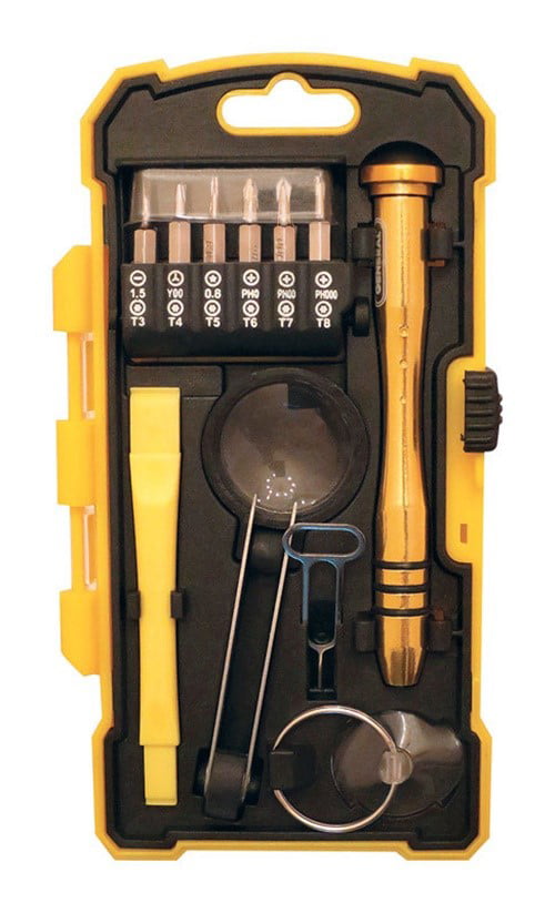 Car Repair Kit 11pcs 19*13*4cm Multi-function Hardware Home Toolbox Electrician 