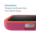 thumbnail image 4 of Speck iPhone 14 Plus CandyShell Pro with MagSafe Case in Digital Pink and Energy Red, 4 of 13
