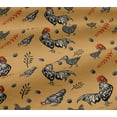 thumbnail image 5 of oneOone Cotton Flex Pale Orange Fabric Hen Sewing Craft Projects Fabric Prints By Yard 40 Inch Wide-RV, 5 of 5