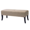 thumbnail image 4 of CorLiving Antonio Beige Fabric 46" Wide Bench, 4 of 7