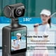 thumbnail image 3 of Cámara Digital Portátil 4G, Cámara de Bolsillo 2K con Movimiento, Rotación de 180 Grados, Grabadora de Conducción de Bicicletas, Cámara Corporal de 32 GB., 3 of 5