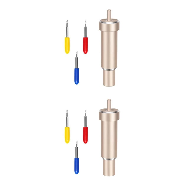 Cuchillas Riwesomey Carcasa resistente Reemplazo para 3 Air 2 Air One 2Conjunto Oro
