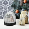 thumbnail image 6 of DIY Photo Display Snow Globe for Decoration Silver Plastic 1 Piece, 6 of 9