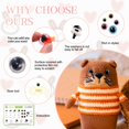 thumbnail image 3 of Juego de colores con purpurina Safety Eyes MUCUNNIA de 168 piezas de 12 a 30 mm, 3 of 6