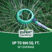 Expert Gardener 900 Sq ft Stationary Ring Sprinkler
