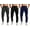 02:Dark Blue, Black, Dark Gray, variant on ASUDESIRE 3 Pack Men's Athletic Pants Sweatpants Workout Jogger with Pockets for Running Jogging Hiking Upgraded Premium Fabric