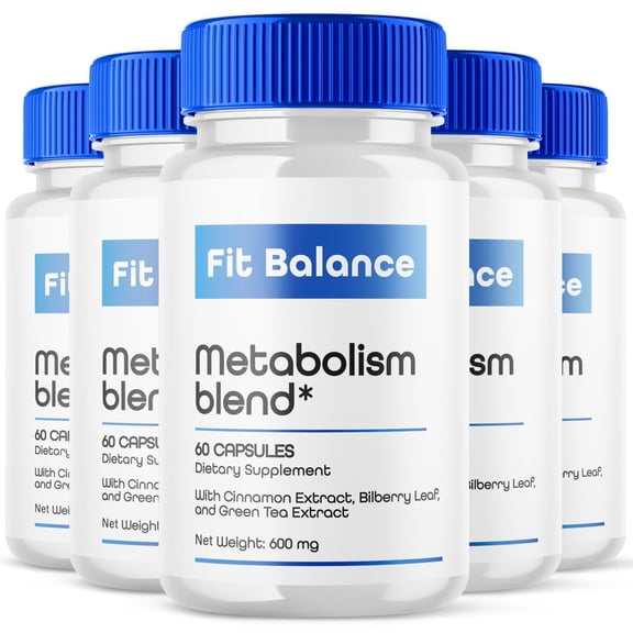 Fit Balance Advanced Formula Pills Supporting Energy and Healthy Lifestyle FitBalance 300 Capsules