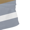 thumbnail image 7 of Fnnxeal Mens Polo Shirts Short Sleeve Button Striped Summer Casual Collared Polo Gray Shirts for Men Size XL, 7 of 7