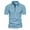 Sky Blue, variant on CaiJunJia George Polo Shirt,Mens Zipper Polo Shirt Short Sleeve Sports Tactical T-Shirt Athletic Golf Polos Daily Casual Stylish Collared Shirts for Men