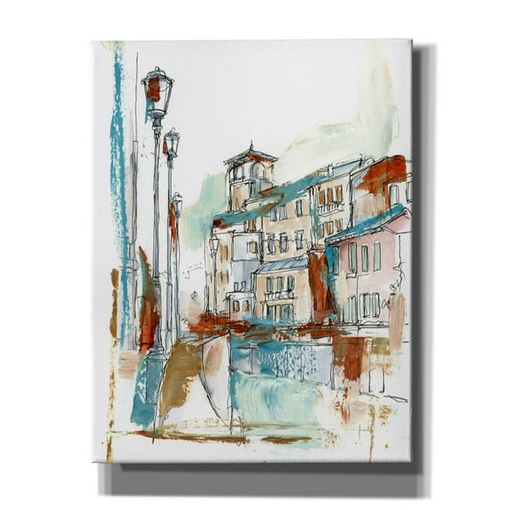 Epic Graffiti 'Venetian Abstract 1' by Ethan Harper Canvas Wall Art, 26" x 34"