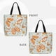 thumbnail image 2 of Fotbe Retro Floral Butterfly Bolsa Tote con Estampado para Mujer, Bolsos con Cremallera, Bolsa de Hombro Casual de Gran Capacidad con Bolsillos Internos, 2 of 7