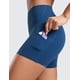 thumbnail image 4 of Shorts CRZ YOGA Butterluxe tiro alto 7,5 cm con bolsillos azul marino S, 4 of 4