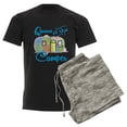 thumbnail image 6 of CafePress - Queen Of The Camper Pajamas - Men's Dark Loose Fit Cotton Pajama Set, 6 of 7