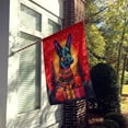 thumbnail image 5 of Australian Kelpie Holiday Christmas House Flag 28 in x 40 in, 5 of 7