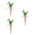 thumbnail image 4 of 3 decoraciones de zanahorias de Pascua, adornos de zanahorias de Pascua, accesorios fotográficos versátiles, zanahorias de tela para centro de mesa de Cuadrícula naranja, 4 of 8