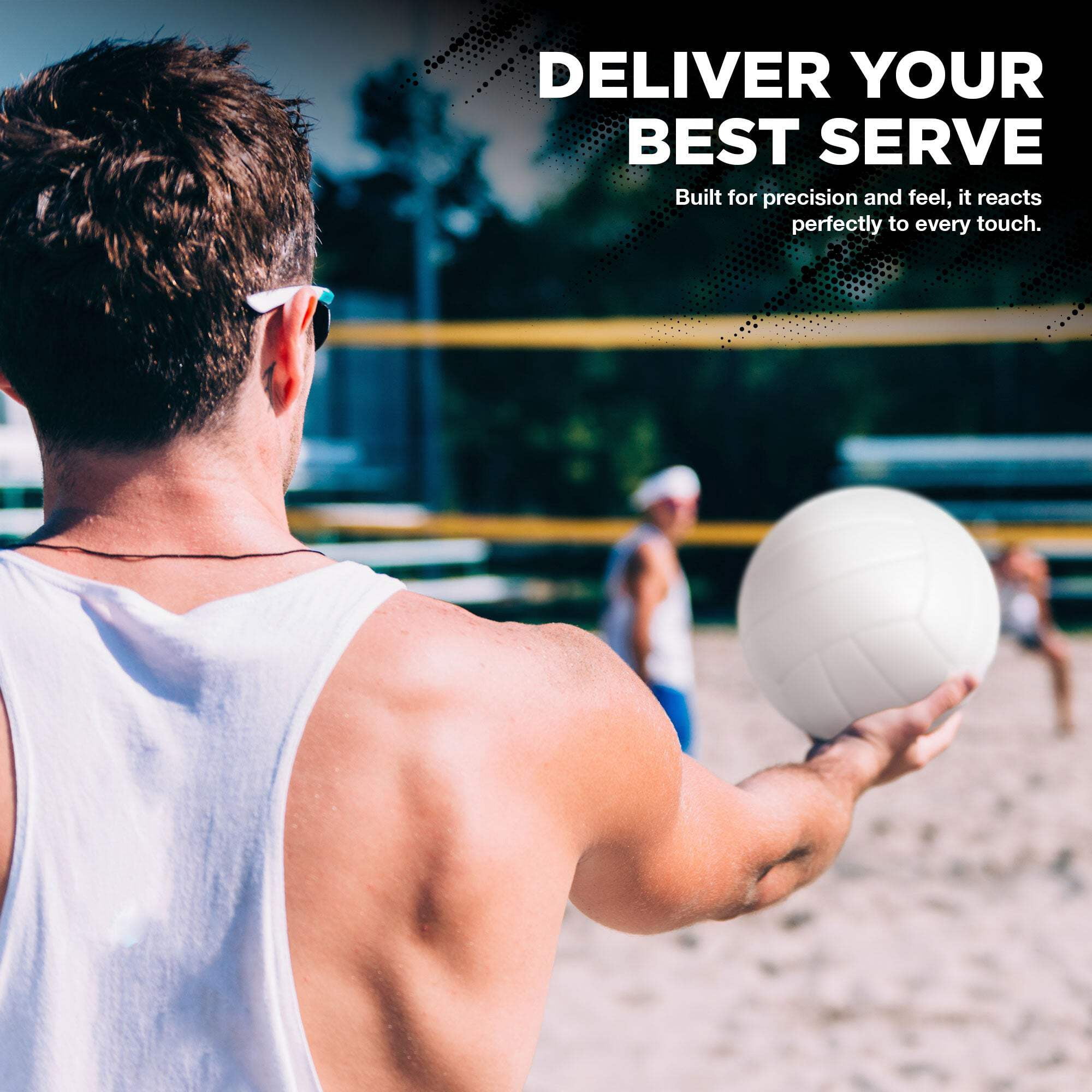 (12 pack) Lifeworks All-Weather Volleyball, Durable Non-Slip Grip, Weatherproof, Balanced Weight, Indoor & Outdoor Use