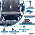 thumbnail image 3 of Majestic Fauteuil Roulant Électrique, Fauteuils Roulants Électriques Légers, Seulement 49 Lb, Capacité de 330 Lb, 3 of 5