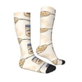 thumbnail image 3 of Fotbe Peanuts print Women's Men's Novelty Crew Socks Cotton Socks Knee High Socks for Walking,Running,Nurses,Pregnancy, 3 of 8