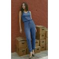 thumbnail image 3 of Ekouaer Jumpsuits for Women Casual Summer Sleeveless 2026 Ribbed One Piece Romper Dressy Vacation Clothes Travel Outfits, 3 of 6