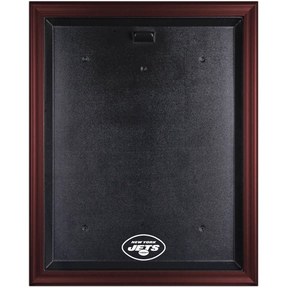 New York Jets Mahogany Framed Jersey Display Case