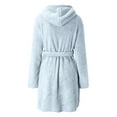 Frostluinai Clearance 2022! Bath Robes for Women 2022 Women Fleece