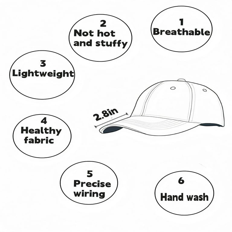 Vintage Cotton Washed Distressed Baseball Cap Curved Brim Golf