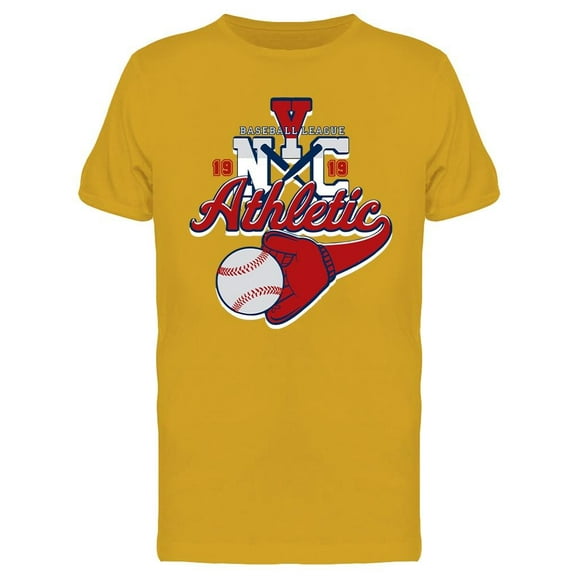 N Y C Baseball League T-Shirt Men -Image by Shutterstock, Male 3X-Large