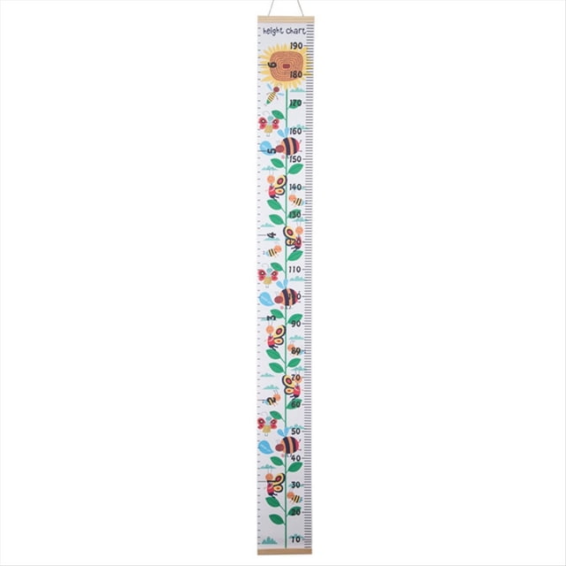 I Tabla de Crecimiento en Lienzo para NiñOs -DecoracióN de Pared Unisex para HabitacióN Infantil -GráFico de MedicióN de -Cinta de Pared con Tabla de para NiñOs