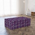 thumbnail image 3 of Folk Foldable Mattress, Violet Tones Rhombuses Design, 78.7" x 47.2", Purple and Multicolor, by Ambesonne, 3 of 6