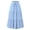 Light Blue, variant on jinghuiyue Womens Casual Midi Skirts A-Line Flowy Elastic High Waist Tiered Pleated Long Skirt Beach Vacation Trendy M