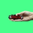 thumbnail image 2 of Official Motley Crue Patch Red Feelgood Logo Embroidered Iron On, 2 of 2
