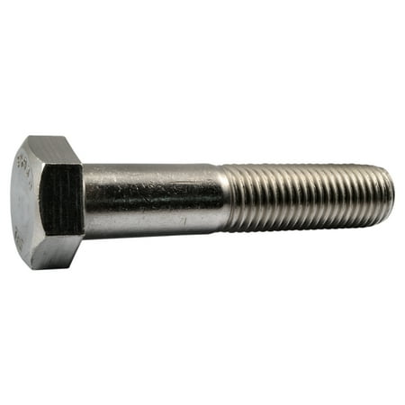 

1 -8 x 5 18-8 Stainless Steel Coarse Thread Hex Cap Screws (5 pcs.)