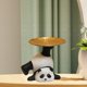 thumbnail image 3 of Bandeja de almacenamiento de escritorio con adorno artístico de figura de panda, moderna y linda bandeja para joyas Estilo A, 3 of 5